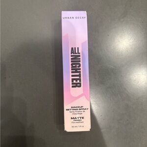 Brand new unopened urban decay all nighter setting spray 1oz